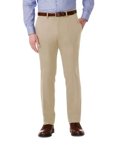 Kenneth Cole Reaction Men's Slim Fit Dress Pants - Moisture-Wicking Polyester (Multiple Colors)