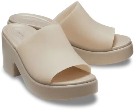 【CROCS】★サンダル★ Brooklyn Frosted Slide Heel crocs クロックス crocs【レディース サンダル】Brooklyn