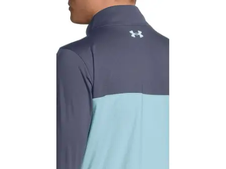 Under Armour Storm Windstrike 1/2 Zip Golf Top - Black / Downpour Gray