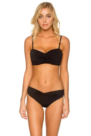 Summer Lovin' V-Front Banded High Waist Bikini Bottom