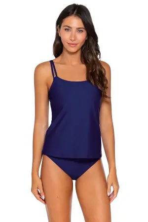 Taylor Molded Underwire Bra Tankini Top (D+ Cup)