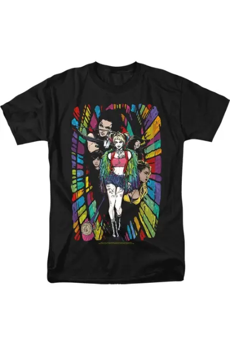 Birds Of Prey Face Unisex T-Shirt DC Adult