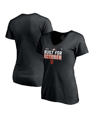 Women's Nike Kris Bryant Black San Francisco Giants Name & Number T-Shirt