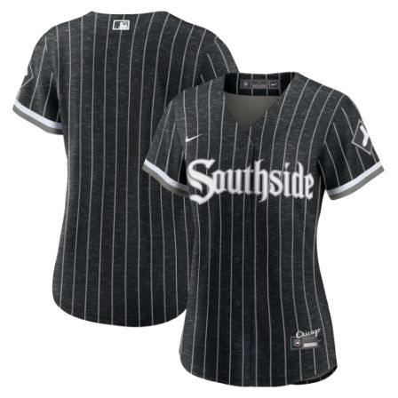 Black Nike Chicago White Sox City Jersey