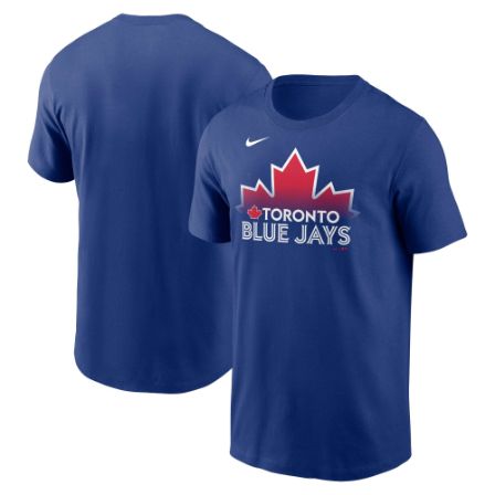 Men's Homage Royal Toronto Blue Jays Hand-Drawn Logo Tri