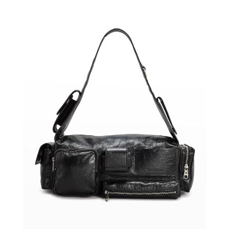 Balenciaga Men's Superbusy Multi-Pocket Sling Bag