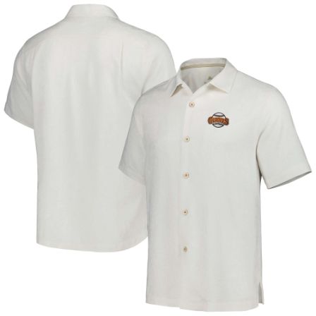 Tommy Bahama Black San Francisco Giants Tropical Horizons Button-up Shirt