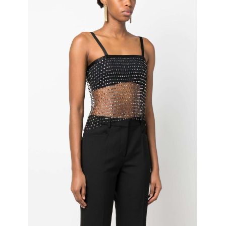 ROTATE sequin-embellished Crop Top - Farfetch