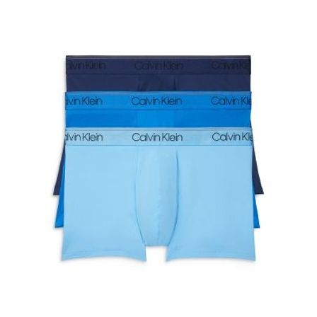 Calvin Klein Microfiber Stretch Low Rise Trunks - Pack of 3