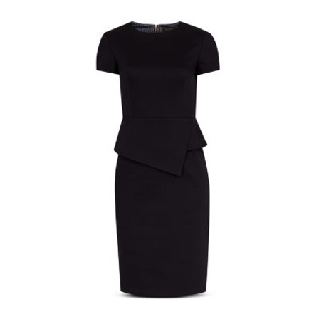 Ted baker peplum dress clearance