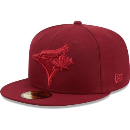 Men's New Era Red Toronto Blue Jays White Logo 59FIFTY Fitted Hat