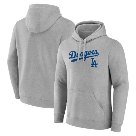 Men's Los Angeles Dodgers New Era Black Raglan Quarter-Zip Hoodie