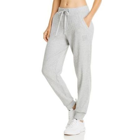 Alo Yoga Ribbed Muse Sweatpants in Black