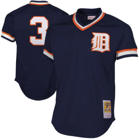 Alan Trammell Detroit Tigers Mitchell & Ness 1984 Authentic