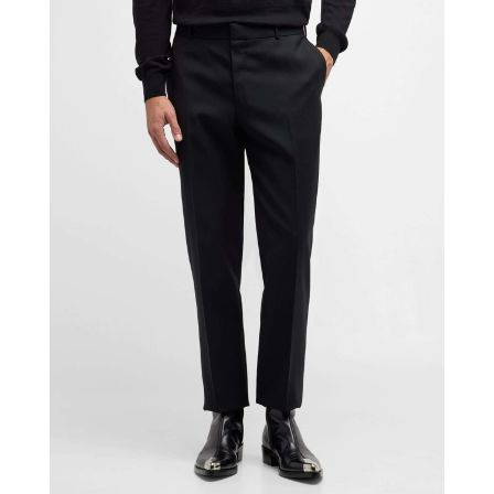 Alexander McQueen Men's Wool Gabardine Cigarette Pants