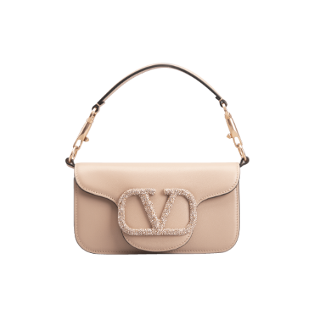 Valentino Garavani Loco Small Flap Leather Shoulder Bag - Bergdorf