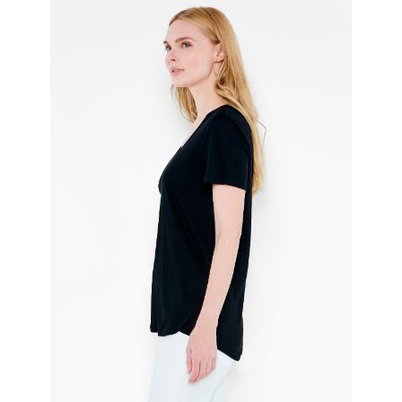 Scoop Shirttail Tee