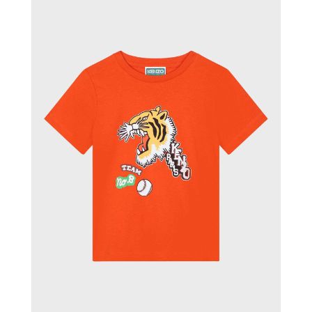 Kenzo Boy's Nigo Tiger Graphic T-Shirt, Size 6-12