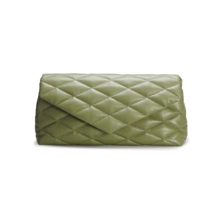 Saint Laurent Sade Puffer Envelope Clutch Bag