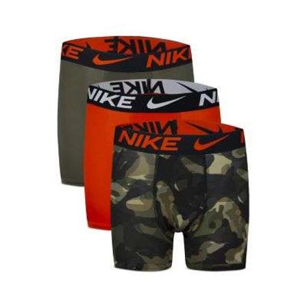 Nike Boys' 3 Pack Essential Boxer Briefs - L