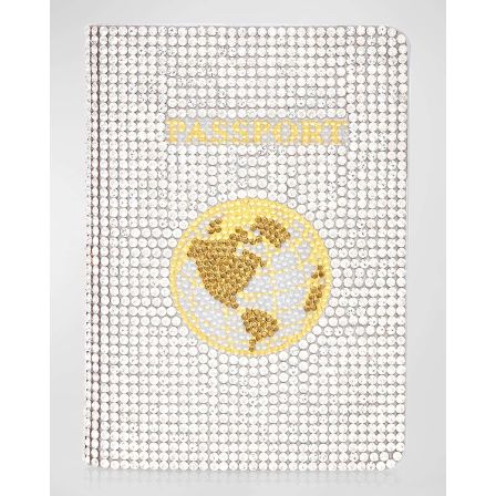 Judith Leiber Couture Allover Crystal Passport Holder