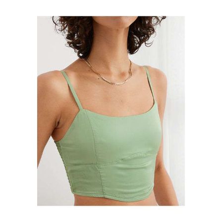 Aerie Shine Cropped Tank Top