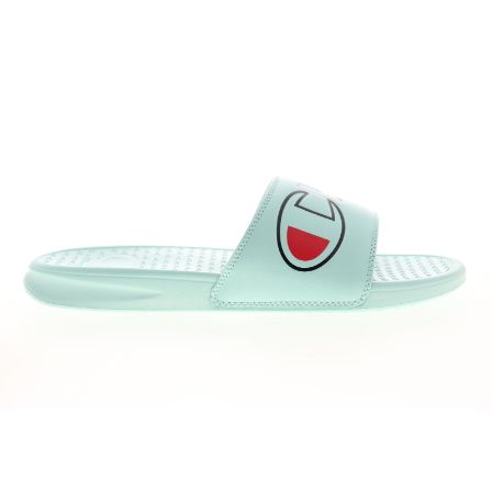 mint green champion slides