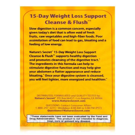 15-Day Weight Loss Support Cleanse & Flush®