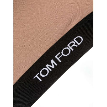 TOM FORD logo-trim Stretch Bralette - Farfetch