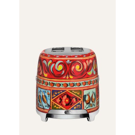 Smeg x Dolce & Gabbana 2 Slice Toaster, Multicolour (Available for