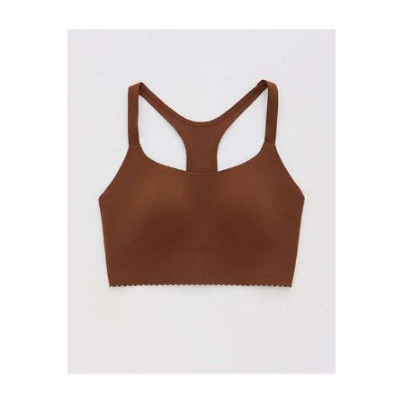 OFFLINE By Aerie Real Me Hold Up! Scallop Sports Bra