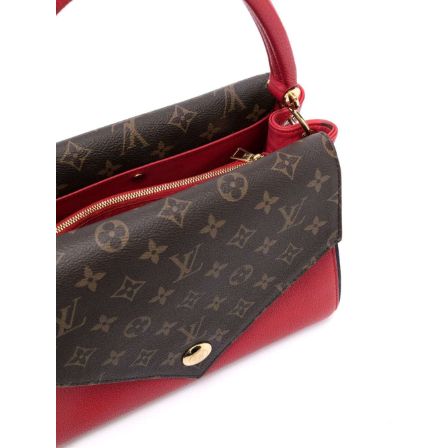 PRELOVED Louis Vuitton Monogram Double V Satchel Shoulder Bag