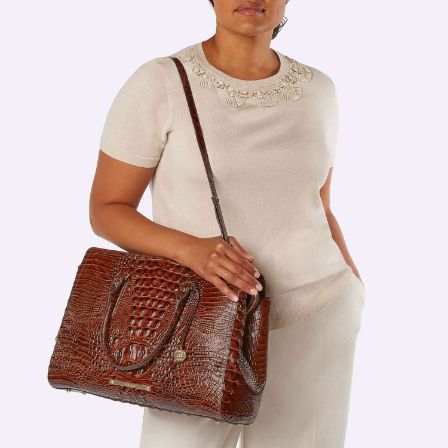 BRAHMIN Ombre Melbourne Collection Pastry Katie Crossbody Bag