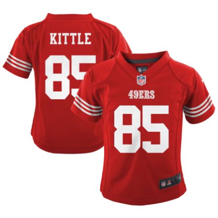 Preschool Nike George Kittle Scarlet San Fra