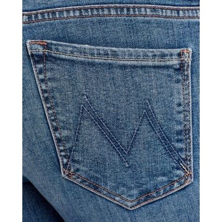 MOTHER The Weekender Mid Rise Flared Jeans