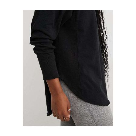 Aerie Long Sleeve Oversized Boyfriend T-Shirt