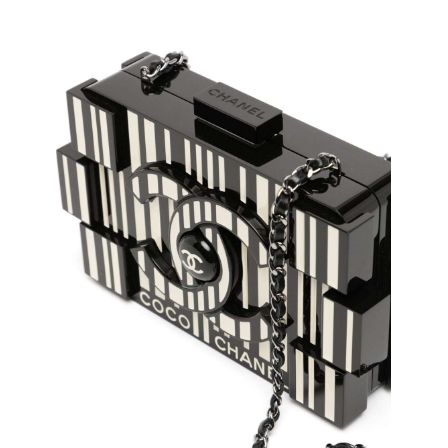 CHANEL Pre-Owned 2014 Barcode Boy Brick Lego Shoulder Bag - Farfetch