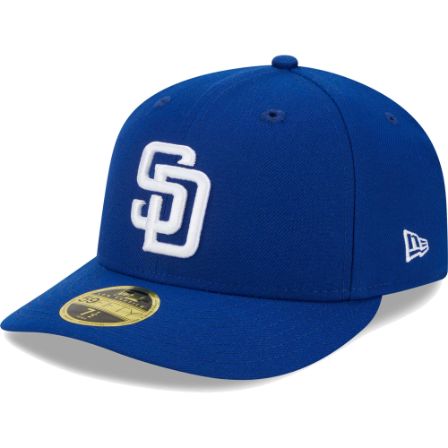 New Era White/Brown San Diego Padres 2023 On-Field Batting Practice Low Profile 59FIFTY Fitted Hat