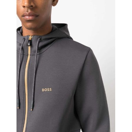 logo-print cotton-blend hoodie, FARFETCH